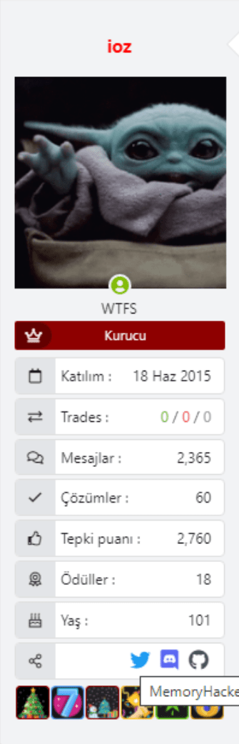 Postbit Sayfanız