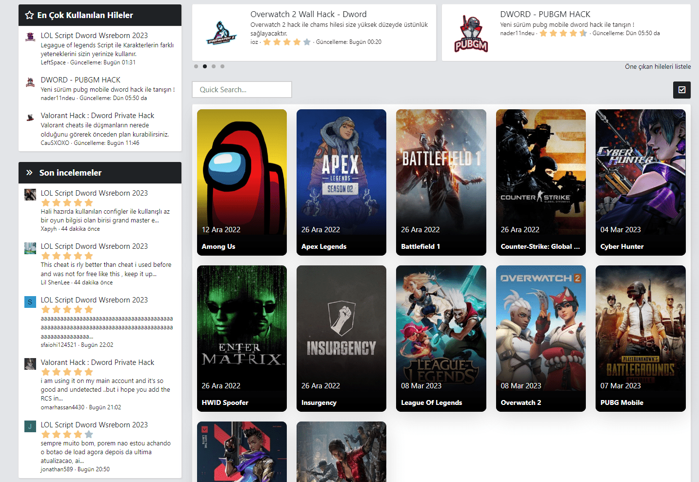 Lol Script ve hileler