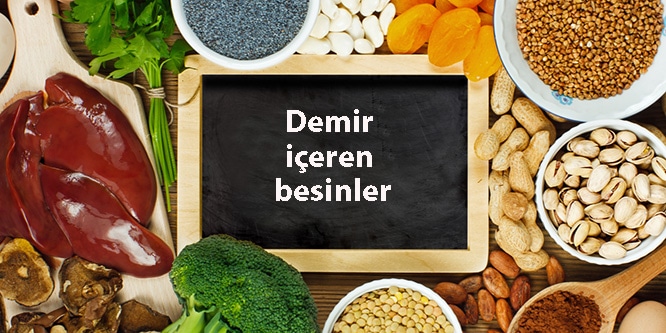 Demir İçeren Yiyecekler