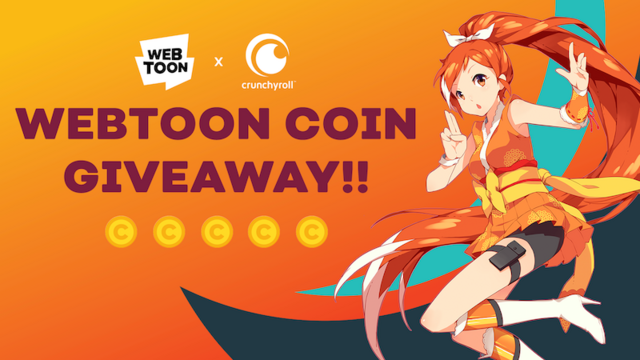 WEBTOON Coin Giveaway