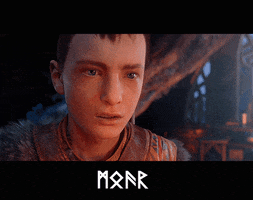 God Of War PS5 GIF من بلاي ستيشن