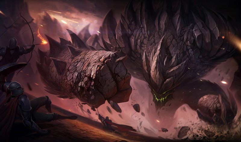 Malphite usado para ilustrar publicação de dicionário de gírias do LoL