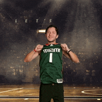 Miami Hurricanes GIF by Basketball Madness