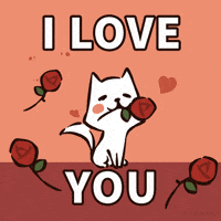 I Love You Reaction GIF by RisuDong