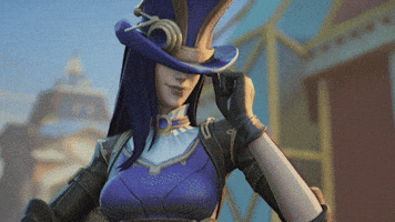 League of Legends tarafından Caitlyn Hedef Antrenmanı GIF'i