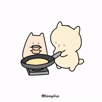 Pancake Day Cooking GIF by Kennymays