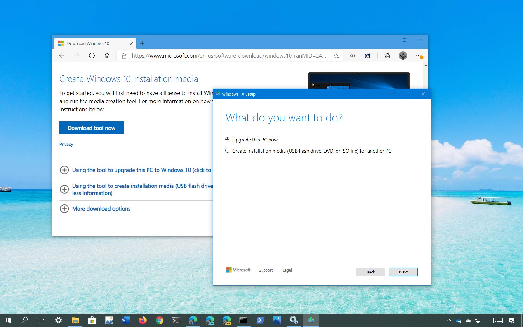 Windows 10 version 2004 download with Media Creation Tool - Pureinfotech