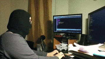 hacker hackeando GIF